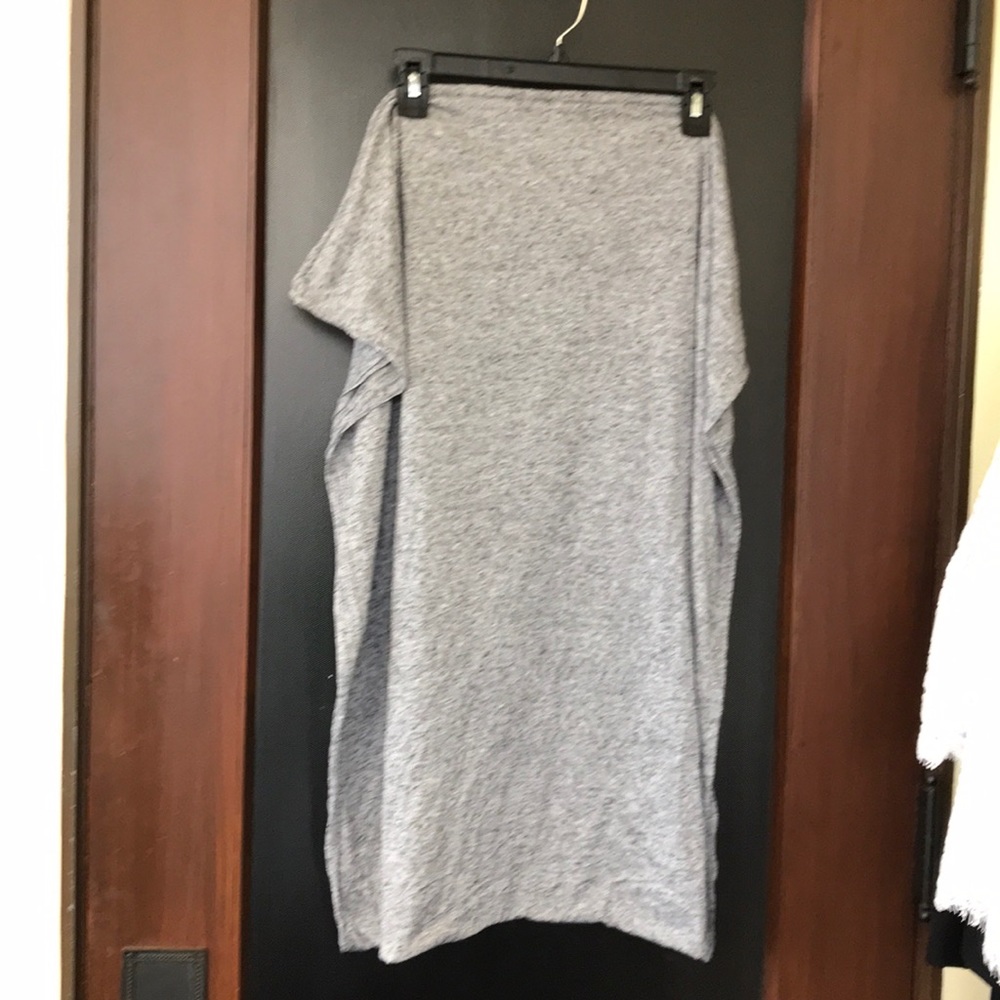 Vera wang grey extra long infinity scarf